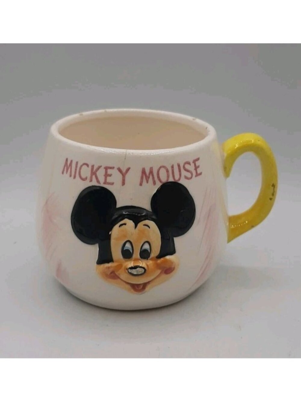 Rare Vintage Mouseketeers Mickey Mouse Walt Disney productions Mug Cup